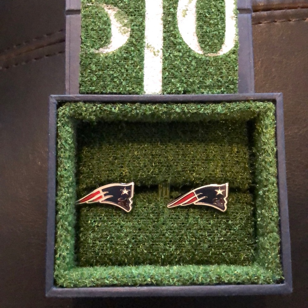 New England Patriots Cuff Links.